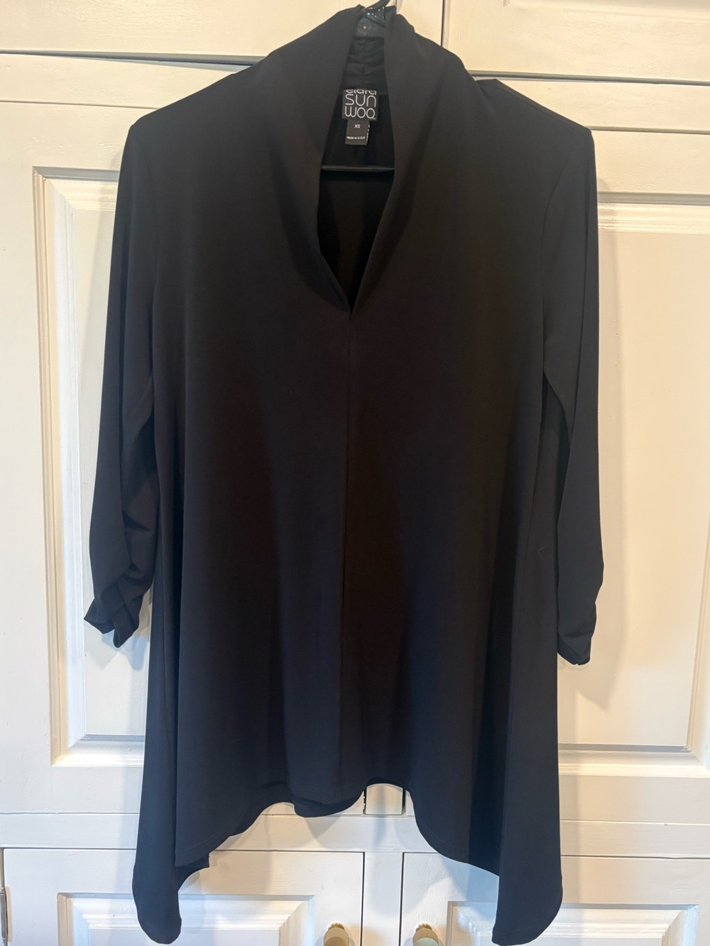 Like new Clara Sun Woo Black v neck tunic